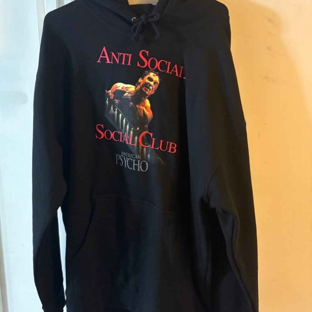 Anti Social Social Club x American Psycho hoodie
